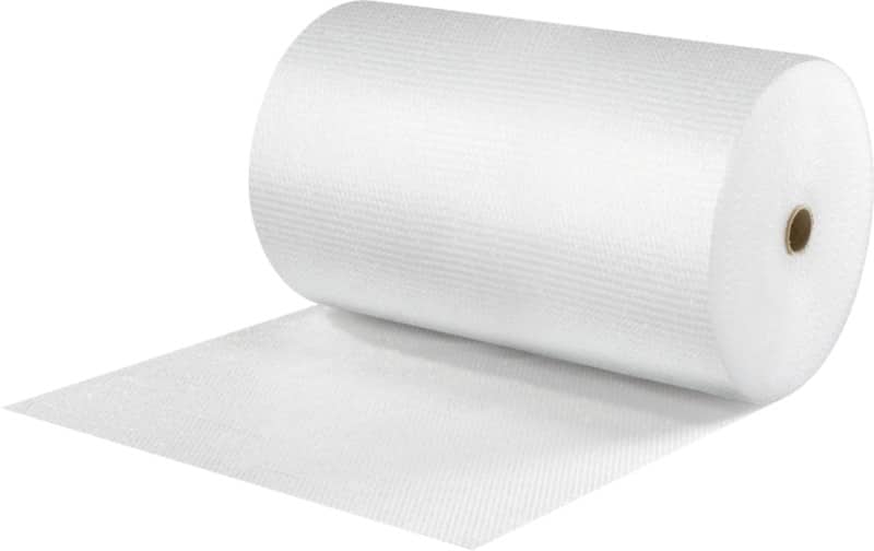 RAJA Bubble Wrap PE (Polyethylene) 1,000 mm (W) x 100 m (L) Transparent Recycled 30%
