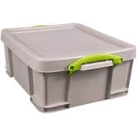 Really Useful Box Storage Box 18RDG 18 L Grey PP (Polypropylene) 39 x 48 x 20 cm