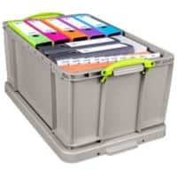 Really Useful Box Storage Box 64 L Grey 44 x 71 x 31 cm