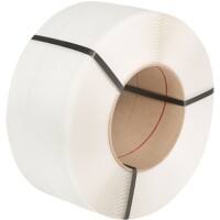 Safeguard Machine Strapping White 12 mm x 0.55 mm x 3000 m Pack of 2