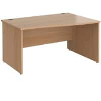 Dams International Wave Desk MP14WRB 1,400 x 725 x 800 - 990 mm