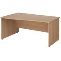 Dams International Wave Desk MP16WLB 1,600 x 725 x 800 - 990 mm