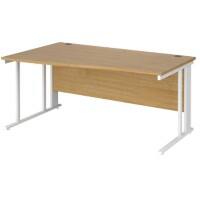 Dams International Wave Desk MCM16WLWHO 1,600 x 725 x 800 - 990 mm