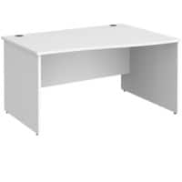 Dams International Wave Desk MP14WRWH 1,400 x 725 x 800 - 990 mm