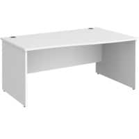 Dams International Wave Desk MP16WRWH 1,600 x 725 x 800 - 990 mm