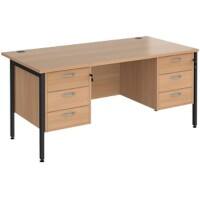 Dams International Desk MH16P33KB 1,600 x 800 x 725 mm