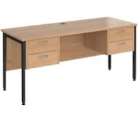 Dams International Desk MH616P22KB 1,600 x 600 x 725 mm