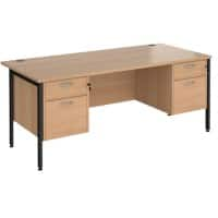 Dams International Desk MH18P22KB 1,800 x 800 x 725 mm