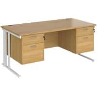 Dams International Desk MCM16P22WHO 1,600 x 800 x 725 mm