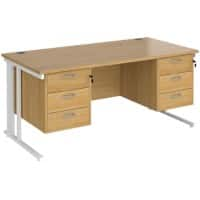 Dams International Desk MCM16P33WHO 1,600 x 800 x 725 mm