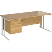 Dams International Desk MCM18P2WHO 1,800 x 800 x 725 mm