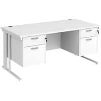 Dams International Desk MCM16P22WHWH 1,600 x 800 x 725 mm