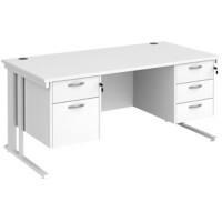 Dams International Desk MCM16P23WHWH 1,600 x 800 x 725 mm