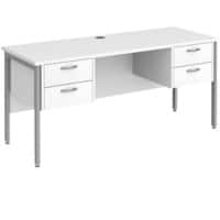 Dams International Desk MH616P22SWH 1,600 x 600 x 725 mm