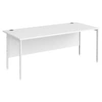 Dams International Maestro 25 Desk Oak Wood White 1,800 x 800 x 725 mm