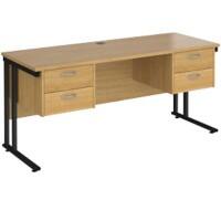 Dams International Desk MC616P22KO 1,600 x 600 x 725 x 800 - 990 mm