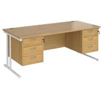 Dams International Desk MC18P33WHO 1,800 x 800 x 725 mm