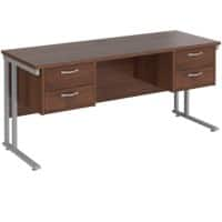 Dams International Desk MC616P22SW 1,600 x 600 x 725 x 800 - 990 mm