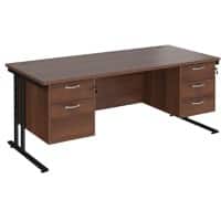 Dams International Desk MC18P23KW 1,800 x 800 x 725 x 800 - 990 mm