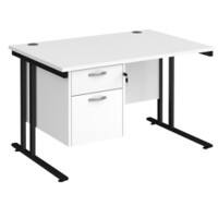 Dams International Desk MC12P2KWH 1,200 x 800 x 725 x 800 - 990 mm