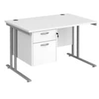 Dams International Desk MC12P2SWH 1,200 x 800 x 725 mm