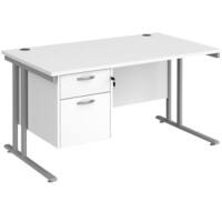 Dams International Desk MC14P2SWH 1,400 x 800 x 725 mm