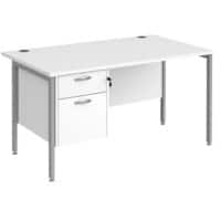 Dams International Desk MH14P2SWH 1,400 x 800 x 725 mm