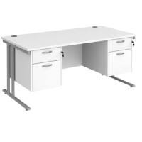 Dams International Desk MC16P22SWH 1,600 x 800 x 725 mm