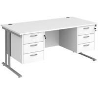 Dams International Desk MC16P33SWH 1,600 x 800 x 725 mm