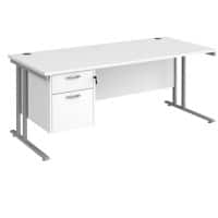 Dams International Desk MC18P2SWH 1,800 x 800 x 725 mm