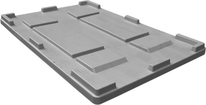EXPORTA Pallet Box Lid Plastic 1200 mm (L) x 800 mm (W) x 25 mm (H).