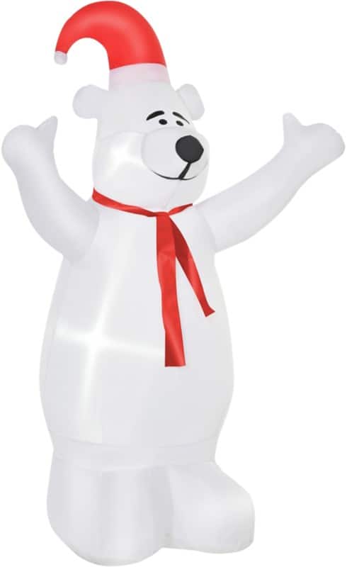 HOMCOM Christmas Inflatable Assorted 68 x 124 x 172 cm