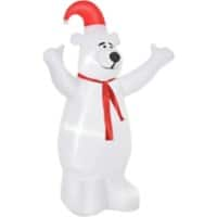 HOMCOM Christmas Inflatable Assorted 68 x 124 x 172 cm