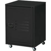 HOMCOM Filing Cabinet Black 385 x 380 x 5,550 mm