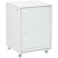 HOMCOM Filing Cabinet White 385 x 380 x 5,550 mm