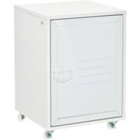 HOMCOM Filing Cabinet White 385 x 380 x 5,550 mm