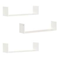 HOMCOM Bookshelf 830-419WT Pack of 3