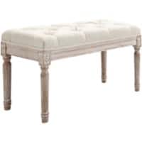 HOMCOM Ottoman Foot Stool 400 x 800 x 410 mm