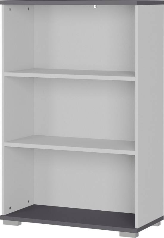 GERMANIA Shelf 4246-588 Graphite, Light Grey Wood