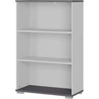 GERMANIA Shelf 4246-588 Graphite, Light Grey Wood