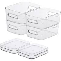 SmartStore Storage Boxes Plastic Transparent 14 (W) x 20 (D) x 27.5 (H) cm