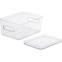 SmartStore Storage Boxes 32 L Plastic Transparent 19.5 (W) x 29.5 (D) x 14 (H) cm
