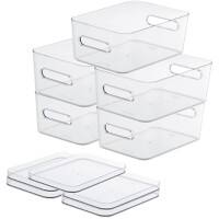 SmartStore Storage Boxes Plastic Transparent 19.5 (W) x 29.5 (D) x 47.2 (H) cm