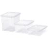 SmartStore Storage Boxes Plastic Transparent 30 (W) x 40 (D) x 28 (H) cm