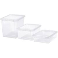SmartStore Storage Boxes Plastic Transparent 30 (W) x 40 (D) x 28 (H) cm