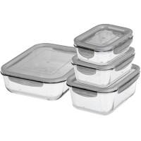 GastroMax Storage Boxes Plastic Transparent 28 (W) x 22 (D) x 8 (H) cm