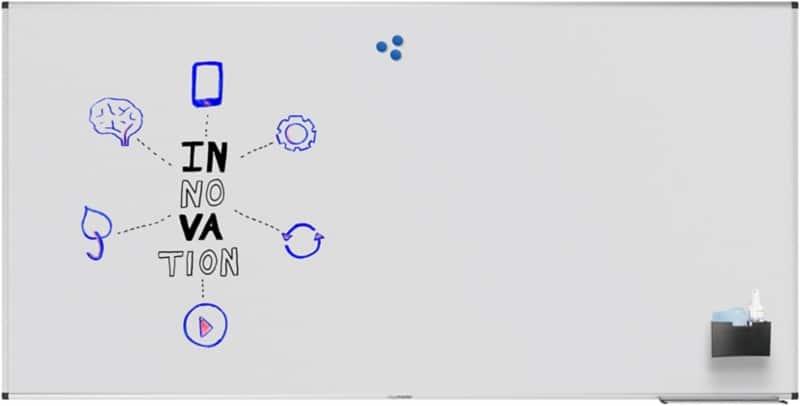 Legamaster UNITE Whiteboard Wall Mounted Magnetic Single Sided 180 (W) x 90 (H) cm