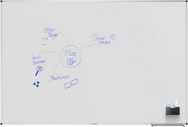 Legamaster UNITE PLUS Whiteboard Magnetic Enamel Single Sided 180 (W) x 120 (H) cm