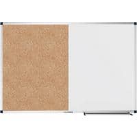 Legamaster Combi Board UNITE Brown, White 90 x 60 cm