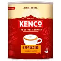 Kenco Speciality Coffee Caffeinated Coffee Cappuccino Medium 1000g